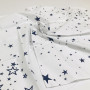 Diaper Calico Dark Blue Stars Penetka 110x85 cm