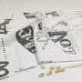 Пелюшка бязь Коричнева газета Penetka 110x70 см