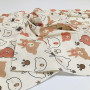 Пелюшка бязь Бежеві ведмедики Penetka 110x85 см
