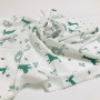  Swaddle Diaper Calico Green Animals Penetka 100x95 cm